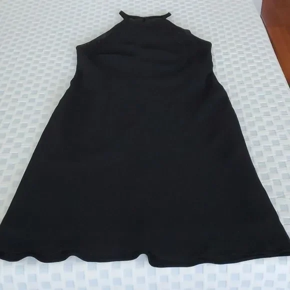 JNY Beaded Neck & Bodice Lined Blk Cocktail Dress - Picture 7 of 8